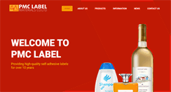 Desktop Screenshot of pmclabel.com